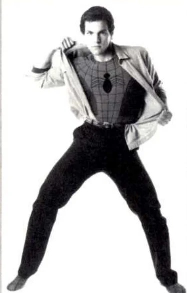 Spider-Man production illustration — from the original Cinefantastique pages