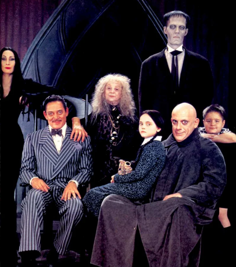 The Addams Family cast — from the original Cinefantastique pages