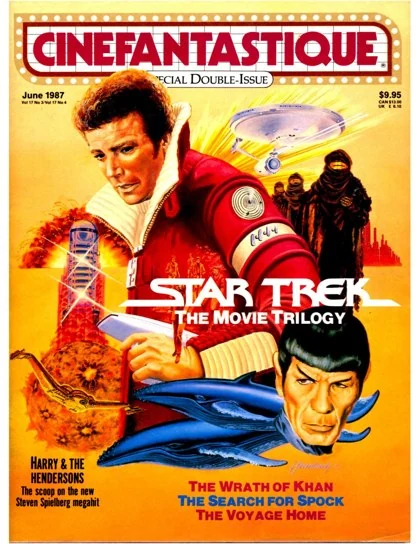 Cinefantastique, June 1987: Star Trek cover
